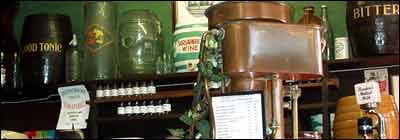 Dandelion & burdock, black beer & raisin, blood tonic, lemon punch with ginger, cream soda, Turkish apple tea, and not forgetting sarsaparilla with Chinese liquorice